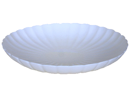Porcelæn sandra fad 40,5 cm. Ø