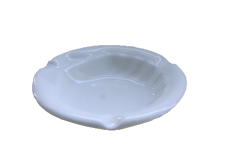 Porcelæn asset Musling 12 cm. Ø