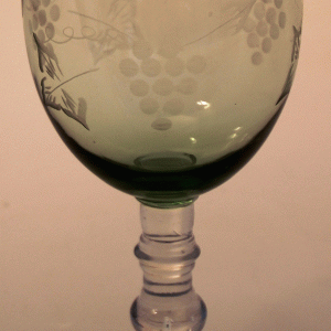 Grapes grøn rødvinsglas 16,5cm