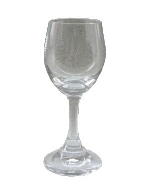Glas Krystal Portvin/snaps 12 cm.