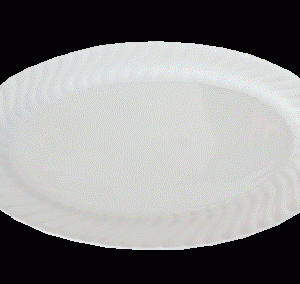 Porcelæn jern oval fad