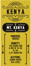 Kaffe Kenya High Mountain 250 g