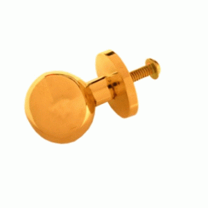 Rund messing beslag Ø30mm