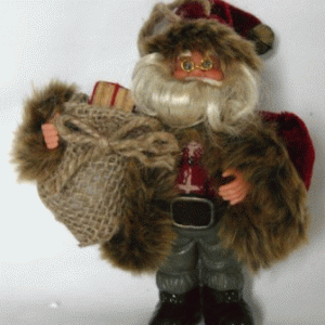 Santa til ophæng 13cm