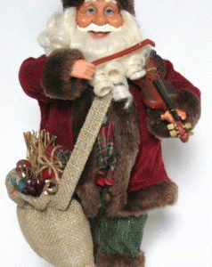 Santa spiller violin 46cm