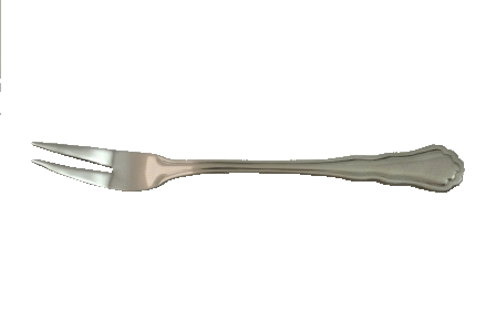 Bestik barok pålægsgaffel