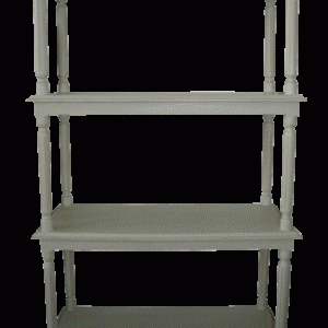 Stigereol antik hvid 135x90x40 cm.