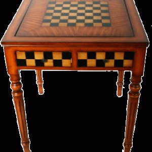 Spillebord skak & backgammon 62x62 cm.