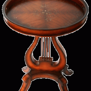 Bord m.Lyre og Bakke ø 56cm
