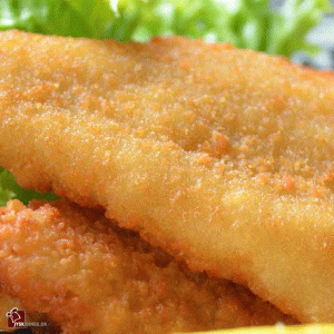 Paneret fiskefilet, 150g, kr./kg