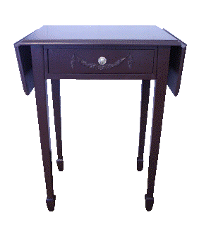 Bord brun folde 90x40x78 cm.