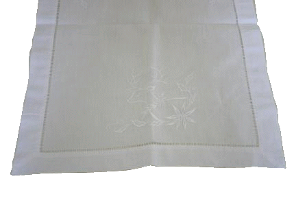 Bord løber m. broderi 40x170cm