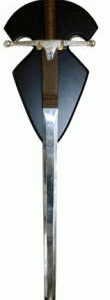 Sværd m. læderskæfte, 105 cm