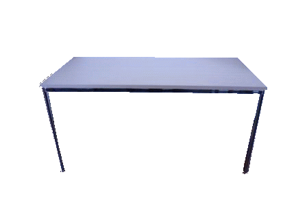 Konferencebord rektangulær 120 cm.