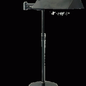 Lampe skrivebord sort 56cm
