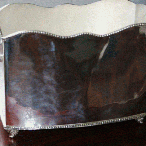 Opsats antique sølv 34x20cm