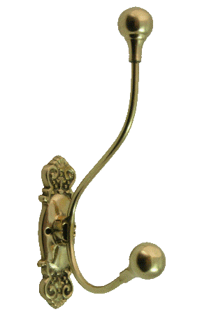 Krog messing 22 cm.