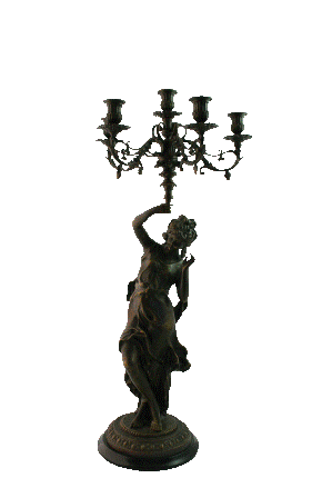 Candelabra 81cm i bronze finish