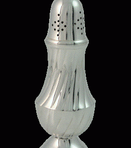 Sukkerstrø sølv 7x21 cm.