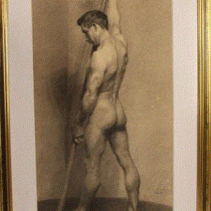 Maleri Anker Kjeldsen 1900