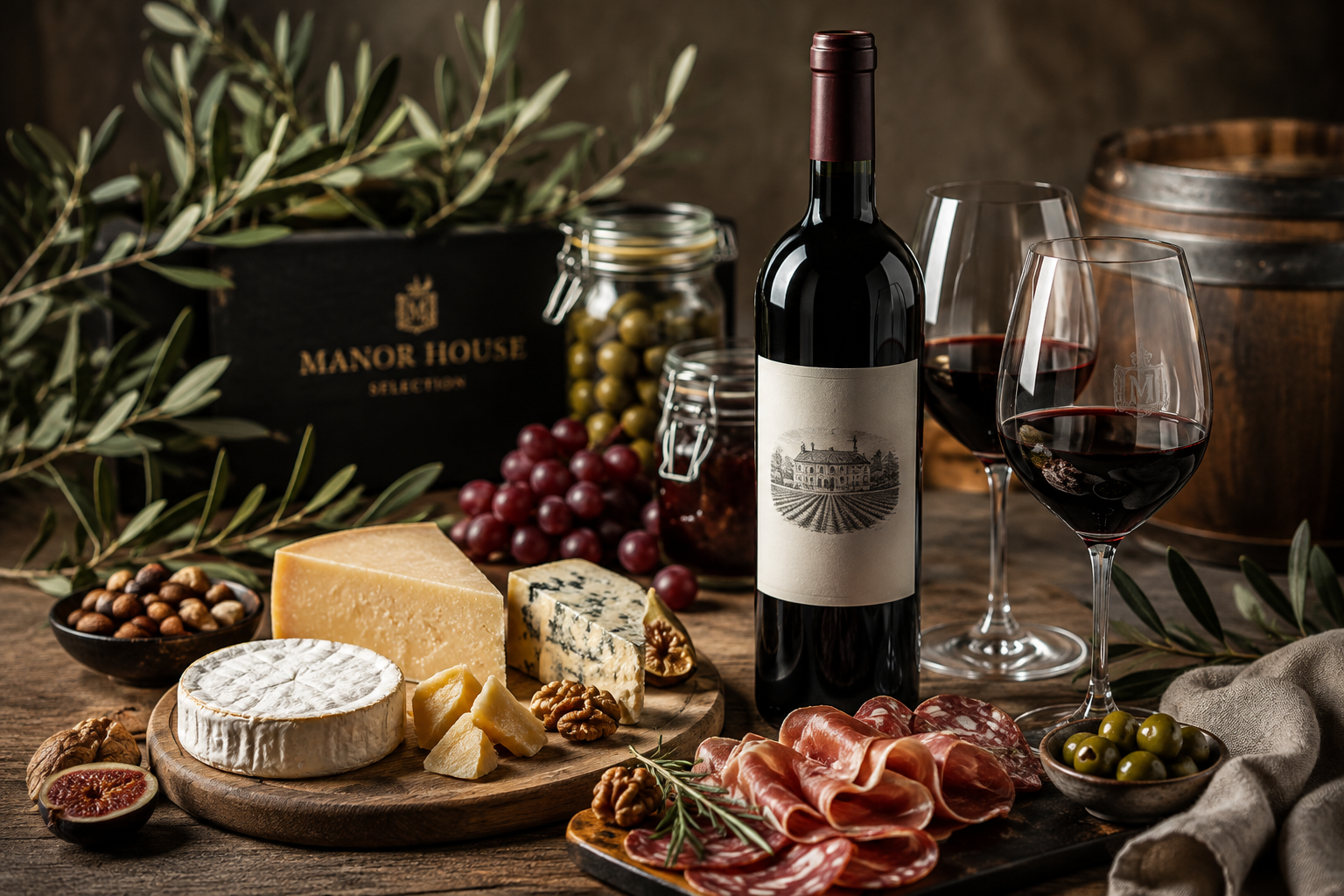 Vin og produkter fra Manor House